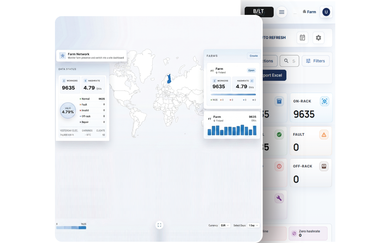 Enterprise Mining Farm Management System preview