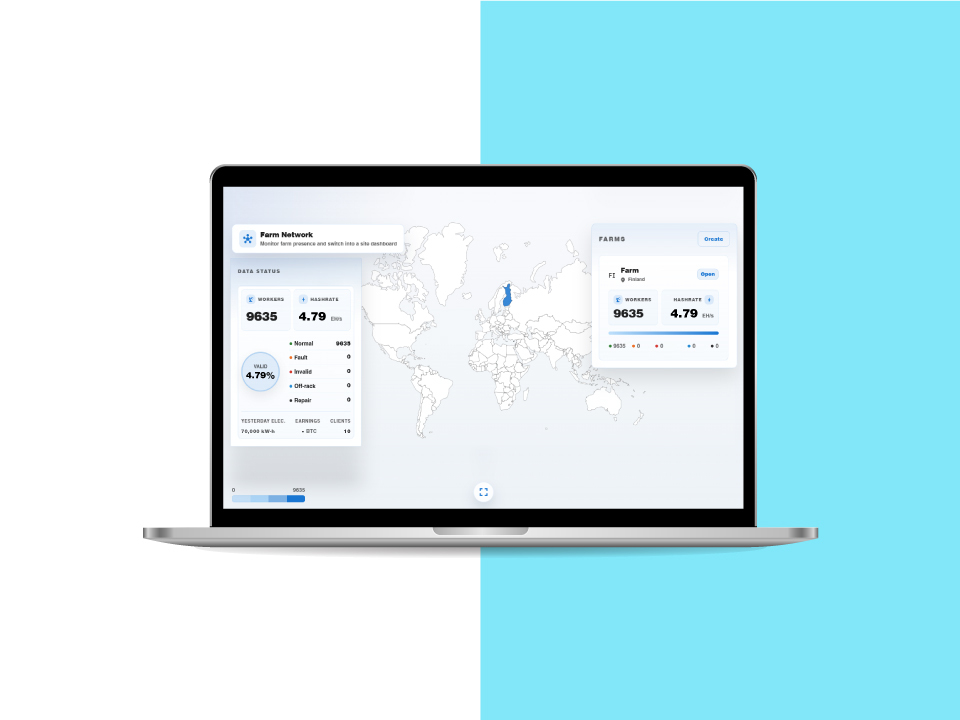 Enterprise Mining Farm Management System preview