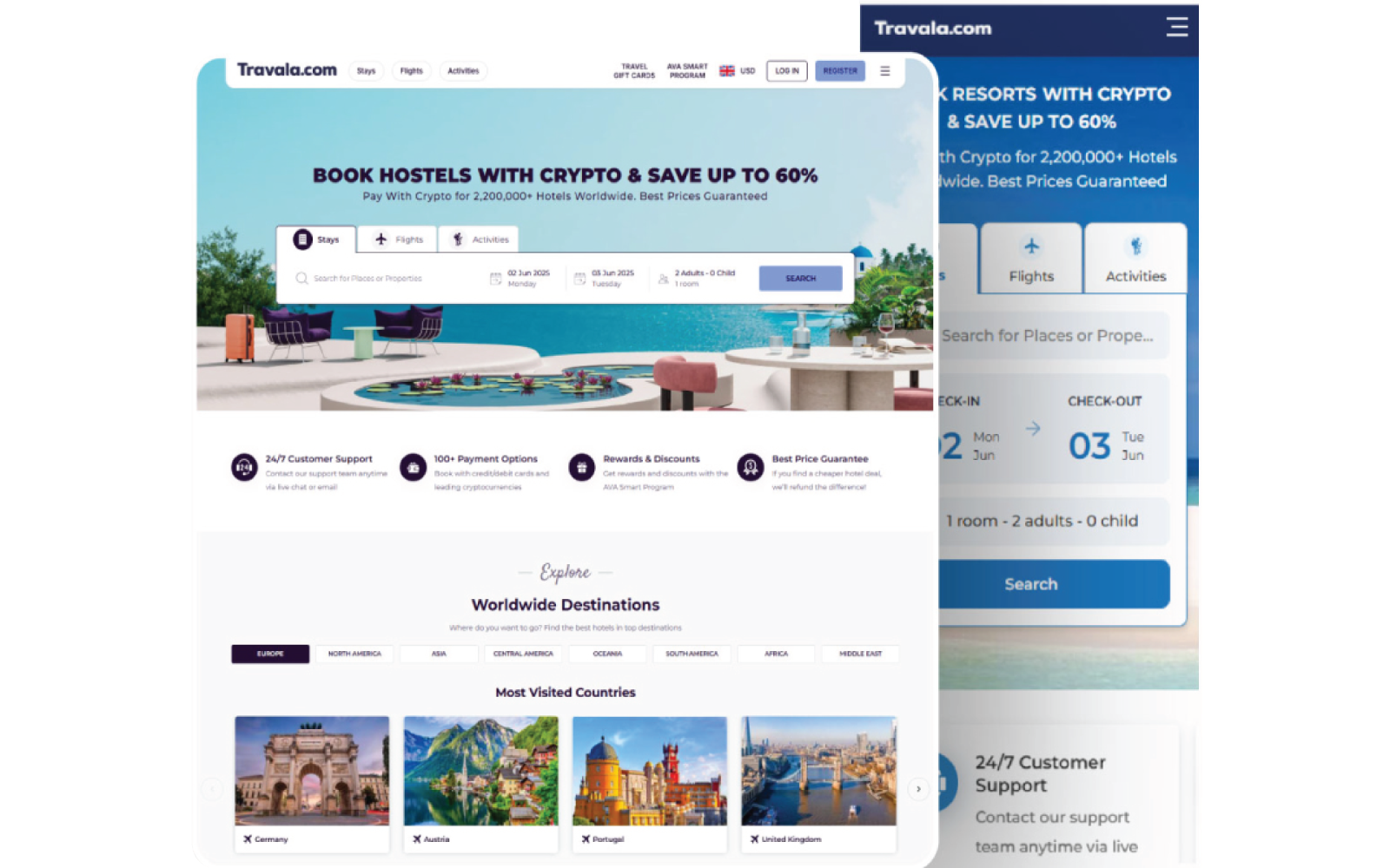 Flight, Resort & Hotel Online Booking Platform preview